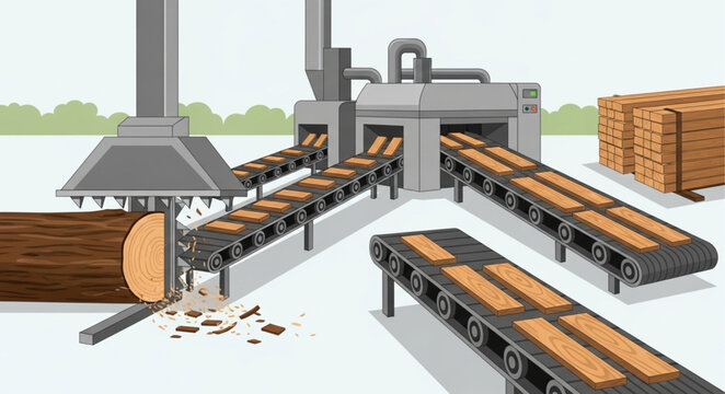 conveyor belt and factory