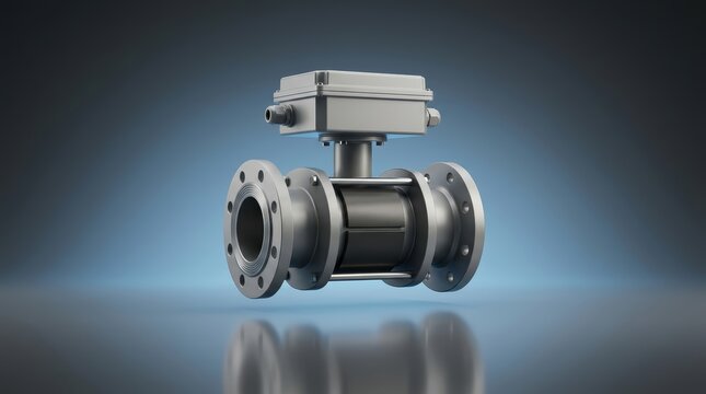 Stroboscope 3D render motion analysis instrument engineered for rotational inspection vibration assessment and diagnostics