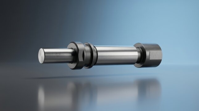Plain plug gauge 3D render tolerance checking instrument engineered for hole verification and production inspection procedures