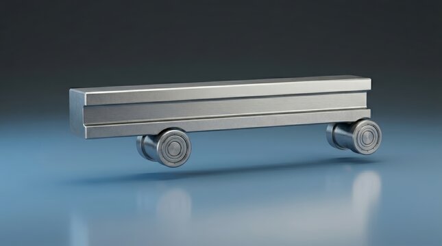 Sine bar 3D render angular measurement reference instrument designed for precision angle setup and inspection applications