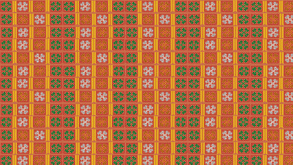 Mising Tribal Textile Pattern Perfect for Fabric, Wallpaper, Home Décor & Surface Pattern Design © Anuradha