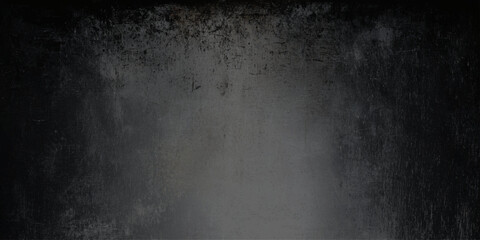 Dark wall scratched blackboard texture background with scratches and marks for design and education concepts © Namira