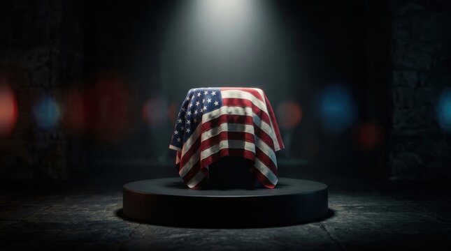 Folded Flag Memorial