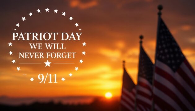 Sunset Patriot Day
