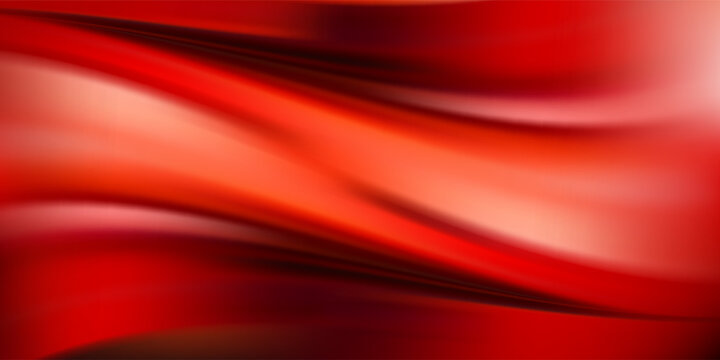 Close-up illustration of a changing form with vibrant red colors and shine. Modern 3D computer graphic showcasing abstract design and creativity.