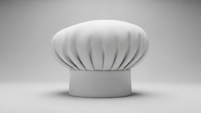 Chef hat isolated on white background
