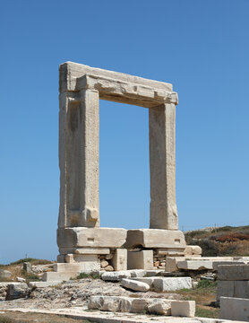 Portara of Naxos - Historic Greek Ruin adjacent to the main town.