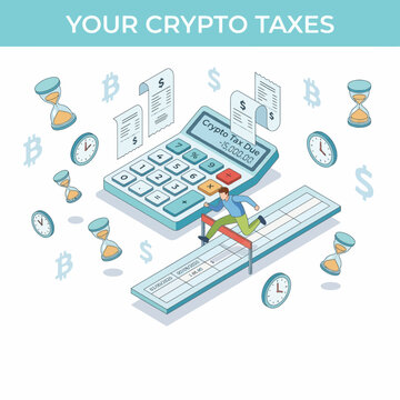 Man fast run over jump hurdle to pay his big crypto tax bills on time