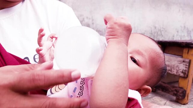 Breast milk is superior to formula. Formula serves as an alternative supplement to ensure the baby receives necessary macro- and micronutrients when the supply of breast milk is insufficient.