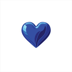 Fototapeta premium beautiful blue love