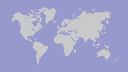 Fototapeta premium blue world map