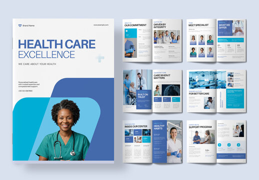 Healthcare and Medical Brochure Template