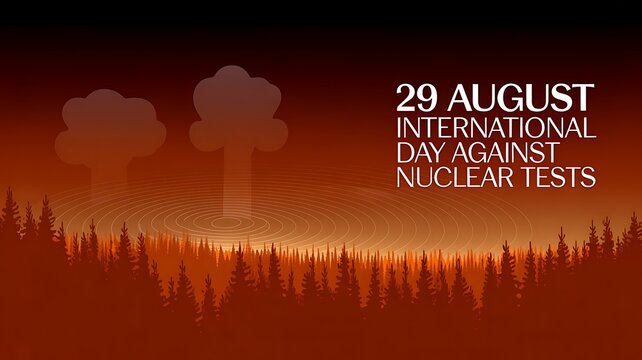 International day against nuclear tests on 29 august