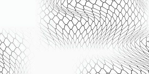 Mesh texture for fishing nets. Seamless pattern for sportswear or soccer goal, volleyball net, basketball hoop © ifan