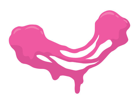 Hand Drawn Bubble Gum Splash