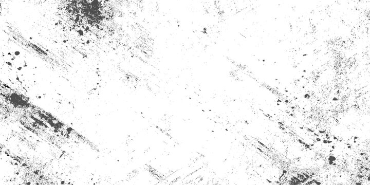 Grunge black and white crack paper texture design and texture of a concrete wall with cracks and scratches background . Vintage abstract texture of old surface. Grunge texture design