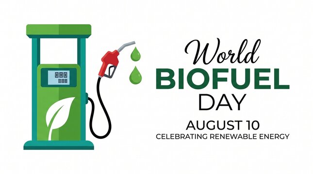 World biofuel day august 10 celebrating renewable energy with renewable resource