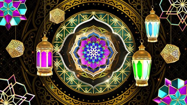 Mandala and Lanterns