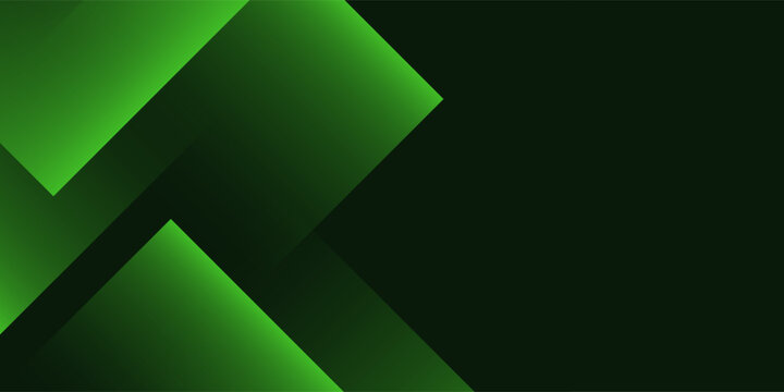 Glowing green arrow background, dynamic glowing pointer backdrop, for real formal events