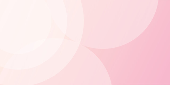 Soft Pink Abstract Background With Pastel Circles and Gentle Gradient for Minimal Design