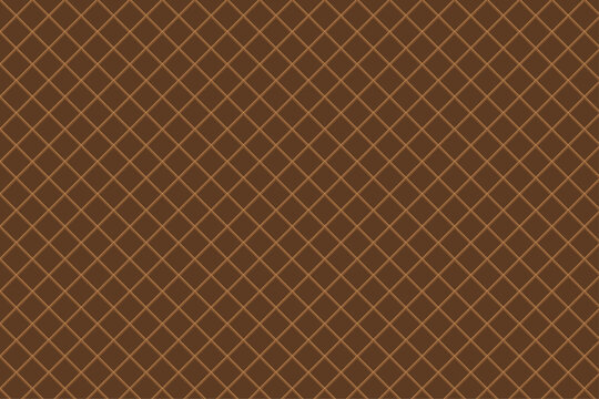Chocolate wafer lattice pattern background