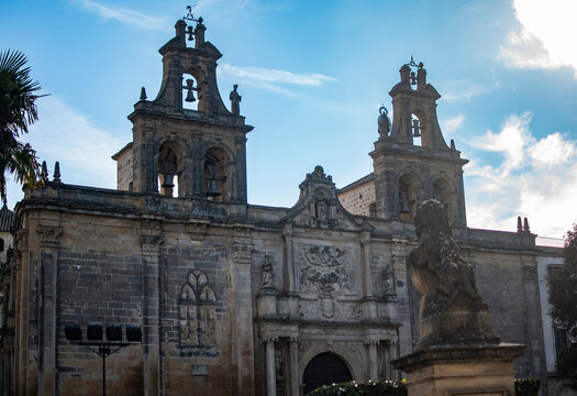 Basilica of Santa Maria de los Reales Alcazares in Ubeda, Jaen, Andalusia, Spain