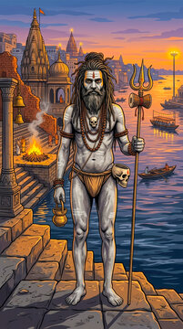 Aghori sadhu, Aghori baba, Aghori sect, Aghori ascetic, Aghori monk, Aghori Hinduism, Shaivite sect, Shaiva tradition, Shaivism, Tantric practices, Tantra, Hindu tantra, Bhairava worship, Lord Shiva.