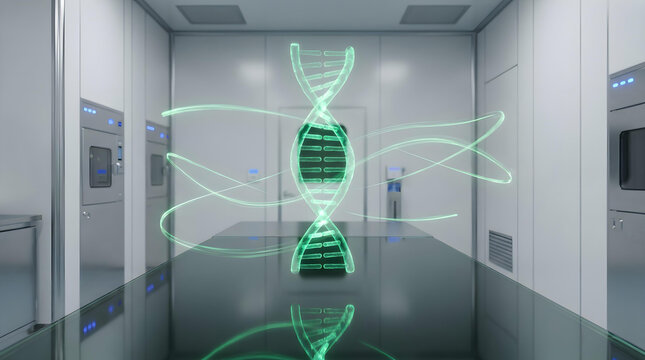 Holographic DNA strand spins abo premium quality premium quality premium quality modern style