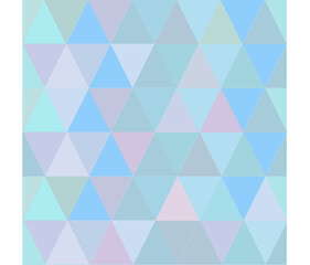 Fototapeta premium Pastel Triangle Geometric Pattern Vector