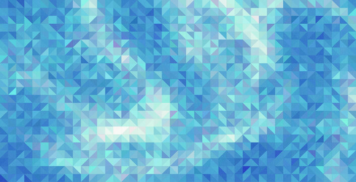 Colorful mosaic. Abstract background with triangle pattern looking like stained glass. Polygon pattern low poly triangle shape. Vector multicolored geometric gradient. Сrystalline structure, crystals