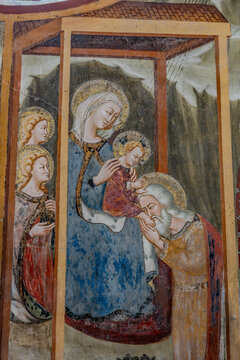 Subiaco. The Monastery of Saint Benedict, or Sanctuary of the Sacred Cave