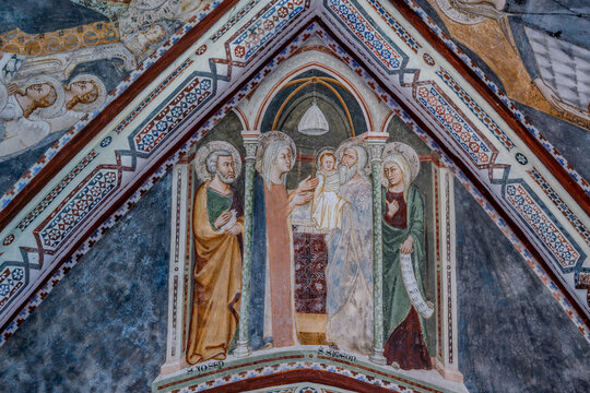 Subiaco. The Monastery of Saint Benedict, or Sanctuary of the Sacred Cave