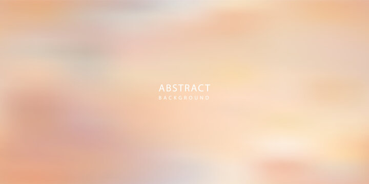 Peach pearl holographic seamless pattern. Minimalist pastel background with the iridescent abstract waves. Soft gradient transition. Nacre wallpaper with foil holo effect. Vector illustration