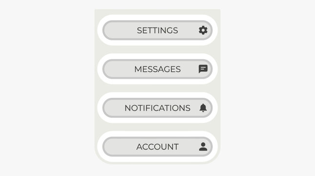 A screenshot of mobile app settings menu.