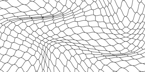 Mesh texture for fishing nets. Seamless pattern for sportswear or soccer goal, volleyball net, basketball hoop, hockey, athletics. Abstract net background for sports © Haikal