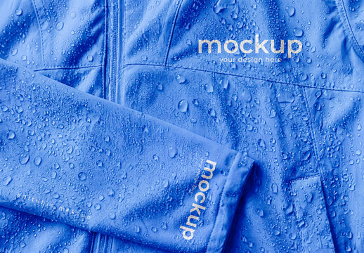 Waterproof Rain Jacket Mockup