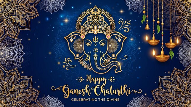 Happy Ganesh chaturthi design