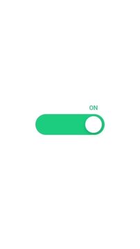 Toggle Switch Animation - Off to On and Back, UI Element, Graphic Design
