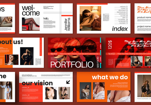 Minimal Fashion Brand Presentation