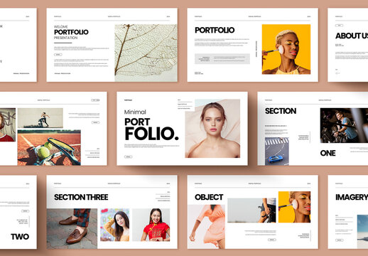 Minimal Portfolio Presentation Template