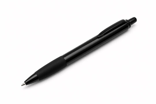 black ballpoint pen