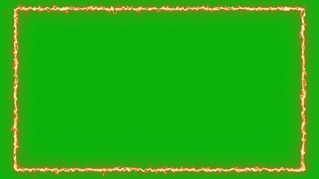 Minimal box outline reveal motion graphics. Square frame stroke animation clean border. rectangle outline animation.