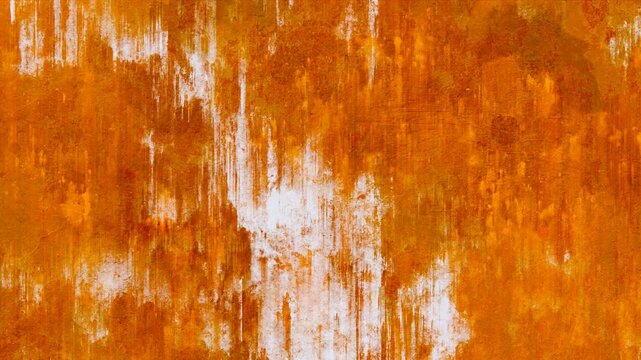 An engaging, high-quality motion background featuring a heavily distressed rusty metal texture. 