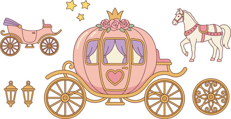 Fototapeta premium horse and carriage