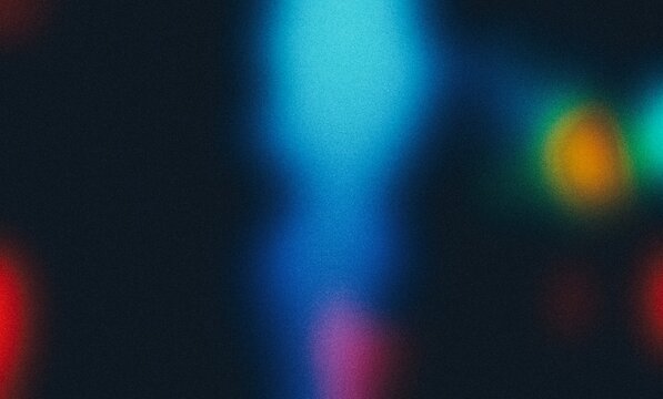 Abstract grainy colorful gradient flow shaped music cover, noisy multicolored vibrant shaped poster, website header and cover.