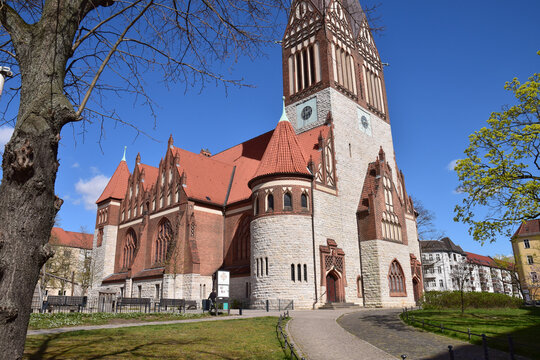 Sankt Antonius & Sant Shenouda Kirche dans le  quartier de Lichtenberg