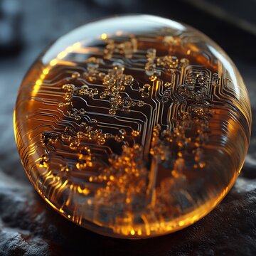 close up of a coin