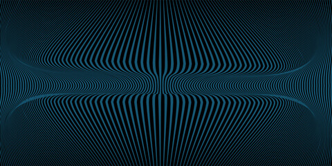 The monochromatic abstract background features soft blue light streaks on a dark gradient field. © achmad