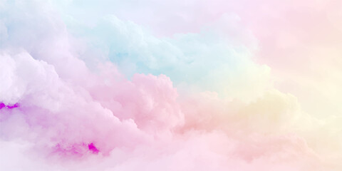 Fototapeta premium Abstract Pink Blue Watercolor Wash Background Featuring Soft Blended Pigments, Hand Painted Artistic Texture, Dreamy Gradient Colors, Modern Creative Backdrop for Website, Banner, Flyer, Packaging, St