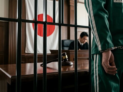 Justice, law enforcement, and the legal system in Japan. Legal publications, government policy discussions, international affairs